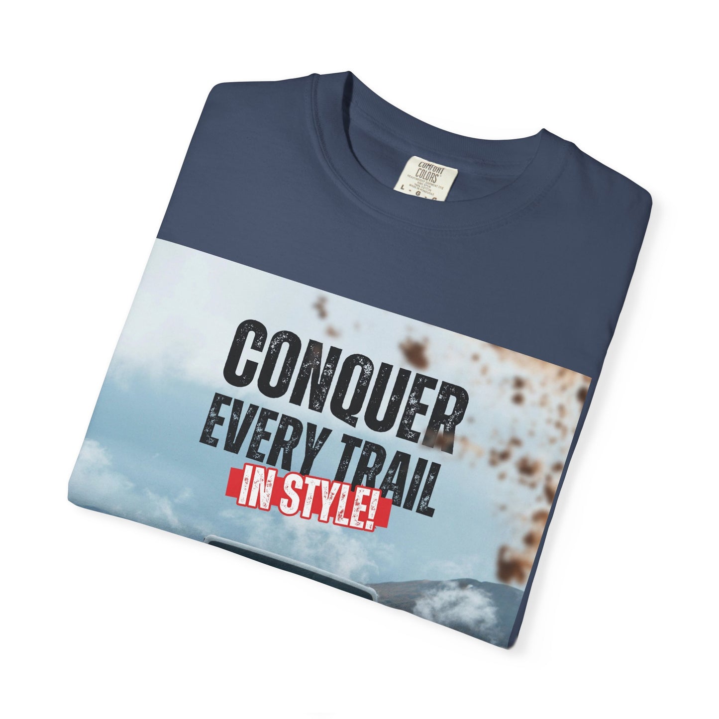 Custom Jeep Photo on Quality Cotton Tees