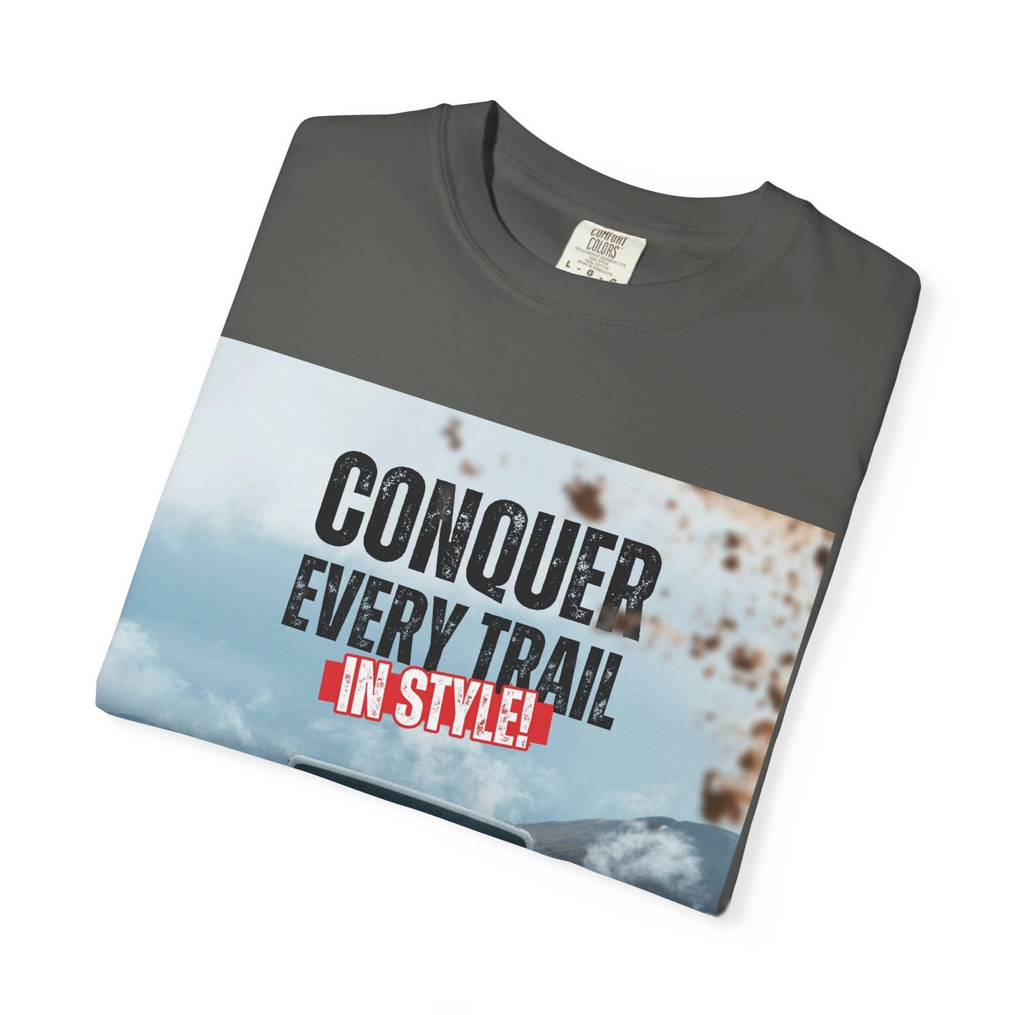 Custom Jeep Photo on Quality Cotton Tees