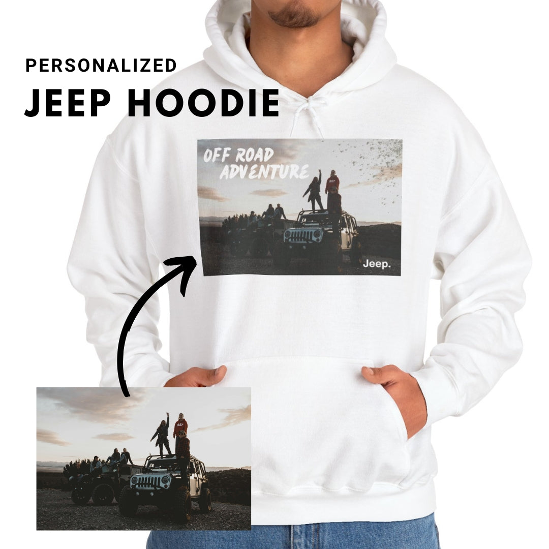 Personalized Jeep T-Shirt – Turn Your Jeep Photo Into Custom Art