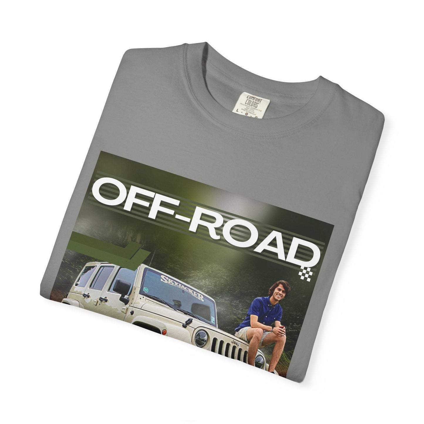 Custom Jeep Photo T-Shirt – Unique Personalized Jeep Art on Premium Cotton Tee