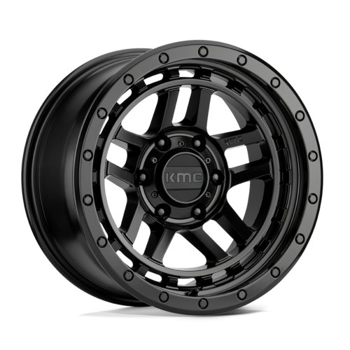 KM540 17X8.5 5X5.0 G-BLK MACH RTCC 18MM